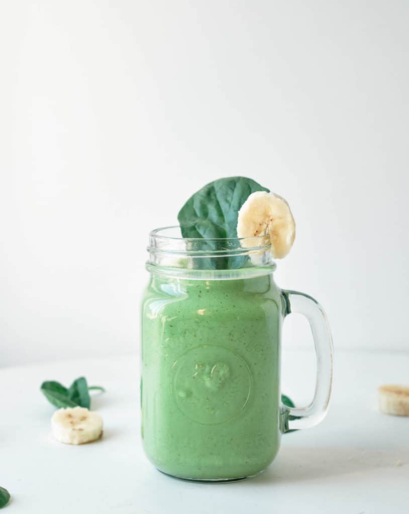 Peanut Butter and Spinach Smoothie